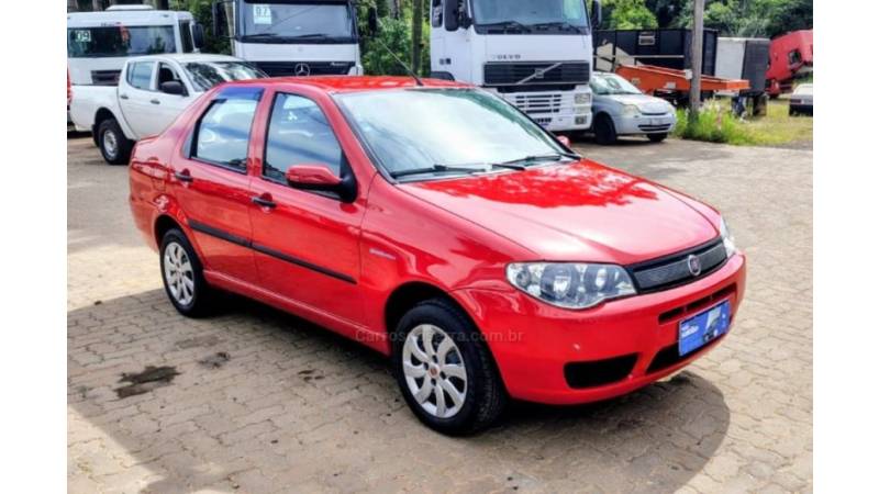 FIAT - SIENA - 2009/2008 - Vermelha - R$ 28.900,00